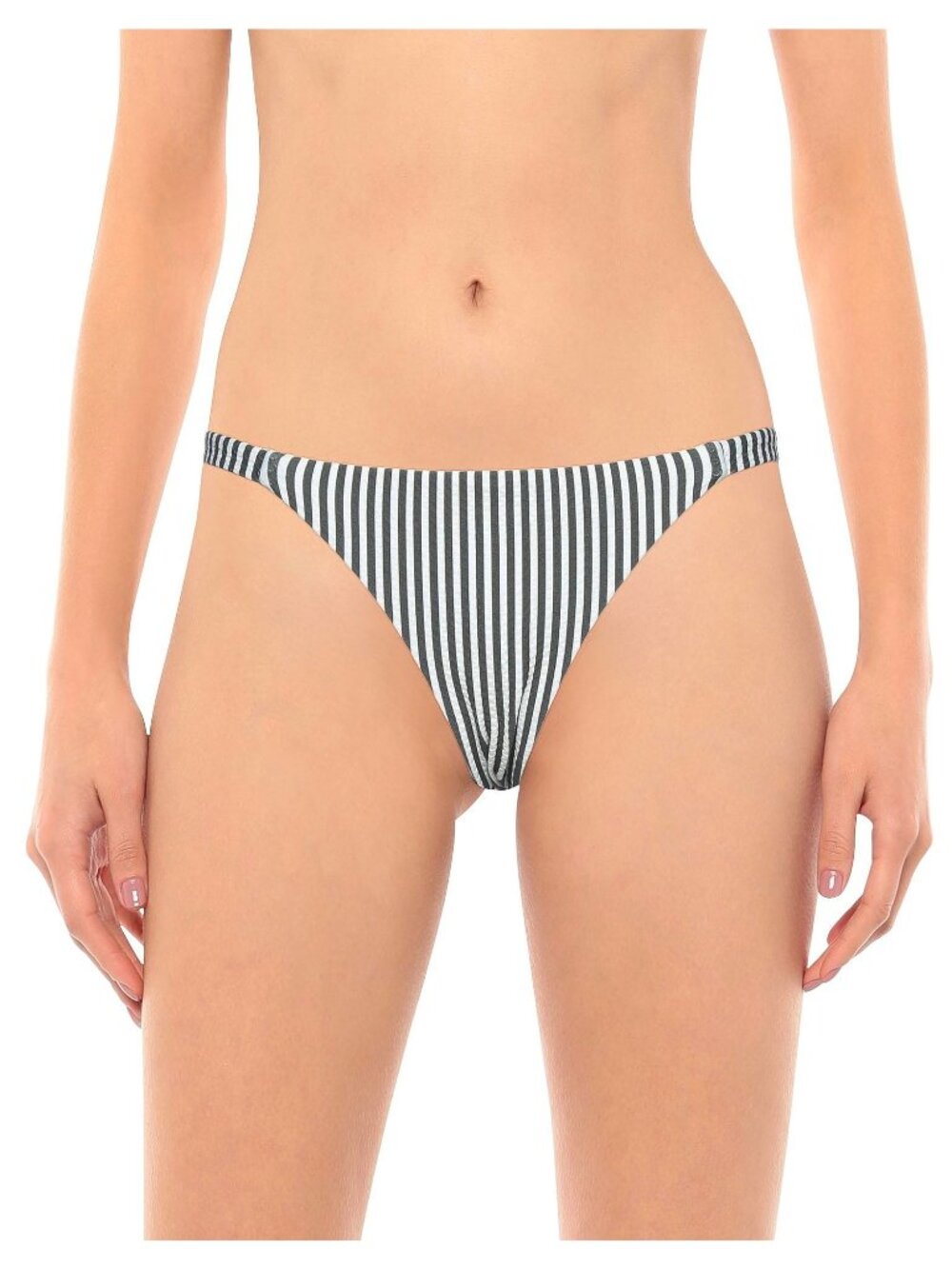 ASCENO Simple Bikini Bottom Olive Dense Size Large  2 Pcs Available NWT